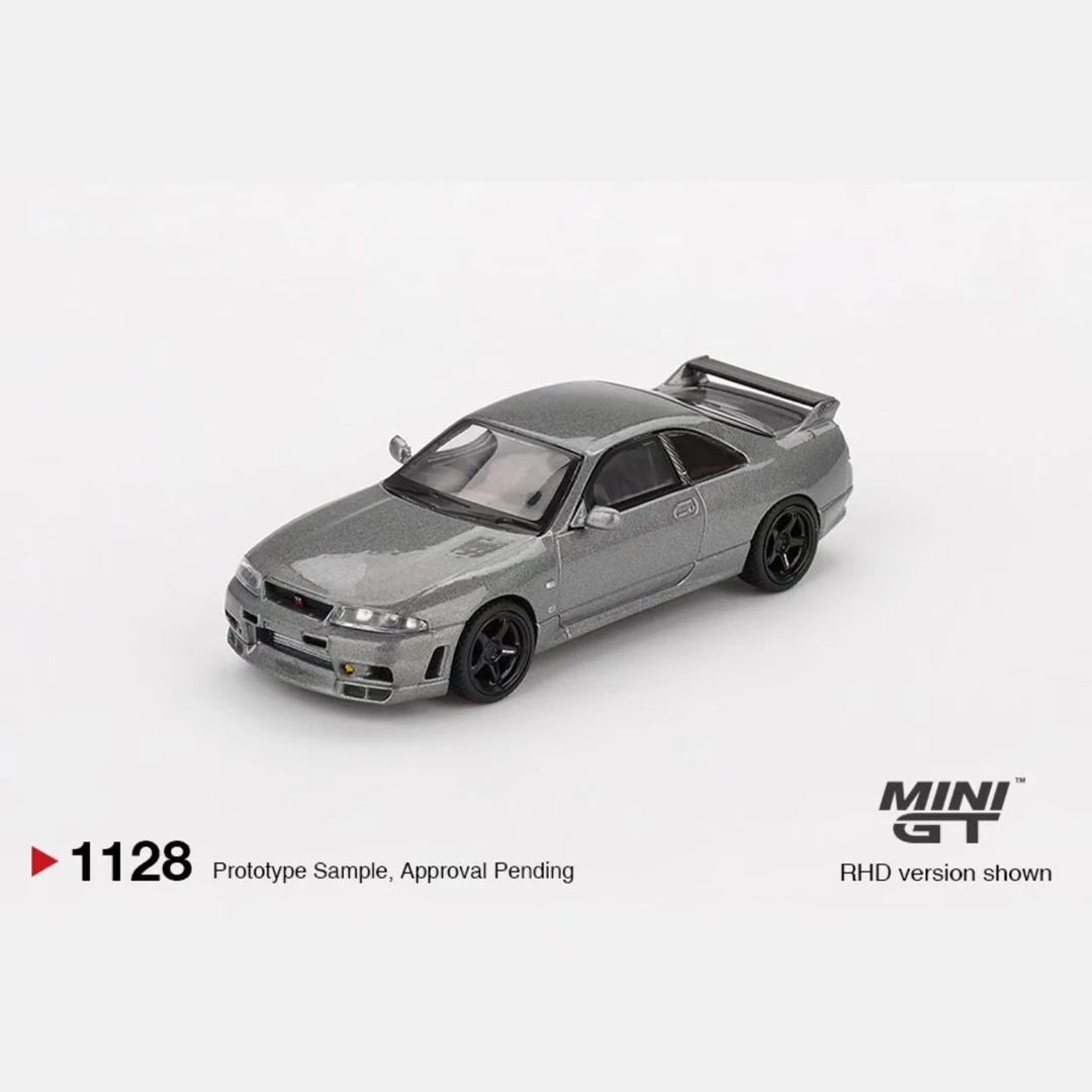 【壹童预售】MINIGT 1:64 尼桑GTR R33 1128号 合金汽车模型