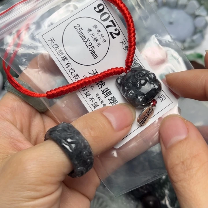 翡翠未镶嵌吊坠(不含链)9072