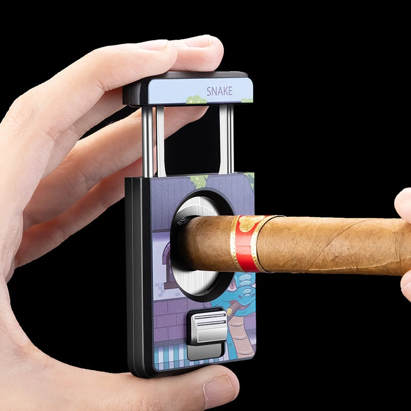 雪茄剪不锈钢十二生肖雪茄剪刀锋利刀刃便携雪茄剪刀