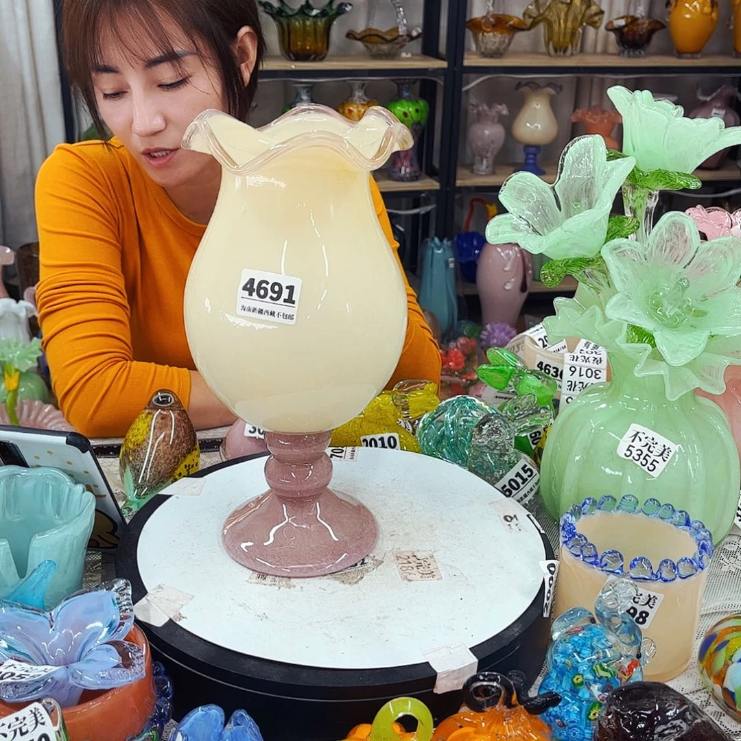 4691 家悦琉璃工艺品不完美