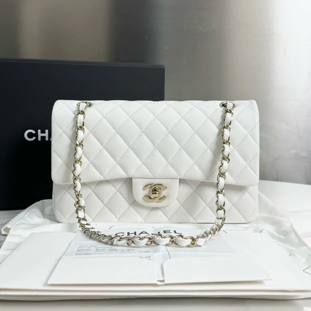 未使用 Chanel/香奈儿 全新白金CF 链条包单肩斜挎包15210667