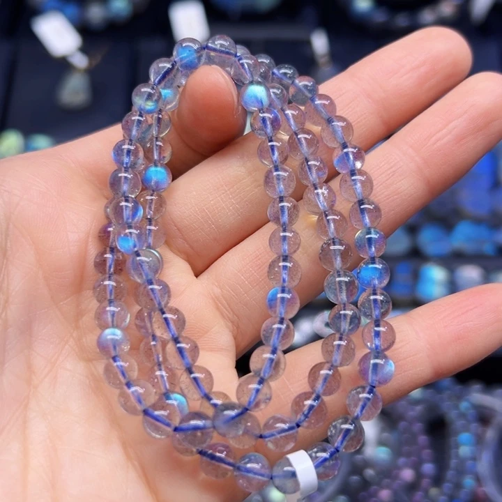 拉长石手串未镶嵌6左右