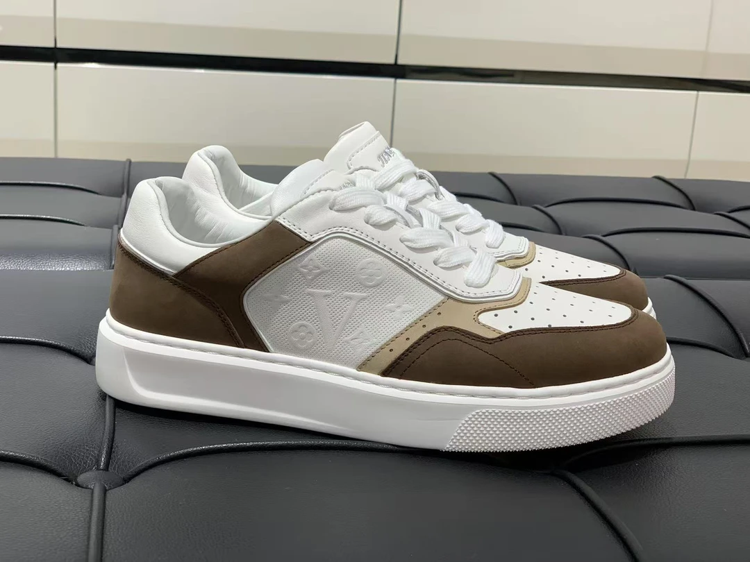 欧品【偏大】夏季透气时尚百搭日常潮流百搭高端休闲皮鞋  Q2982-11