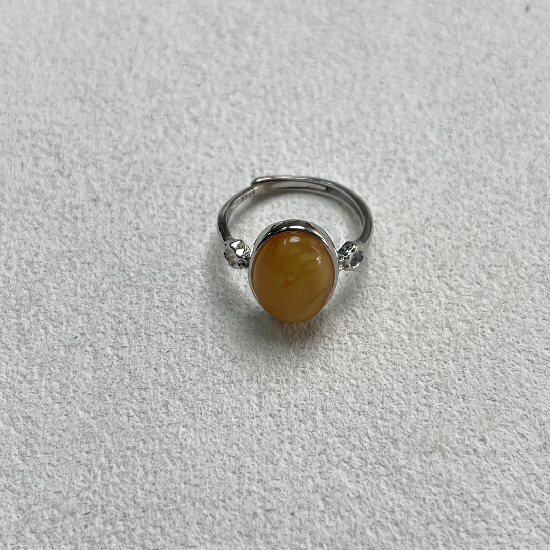 95新  【六六中古】孤品复古开口戒指te1201