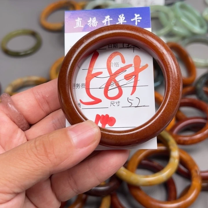 ༺***༻未镶嵌蛇纹石玉手镯