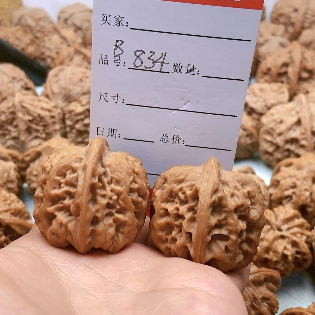 把件桃核834号方金蝉38尺蜡皮