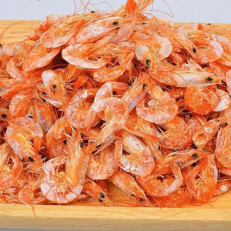 新鲜烤虾干即食250g