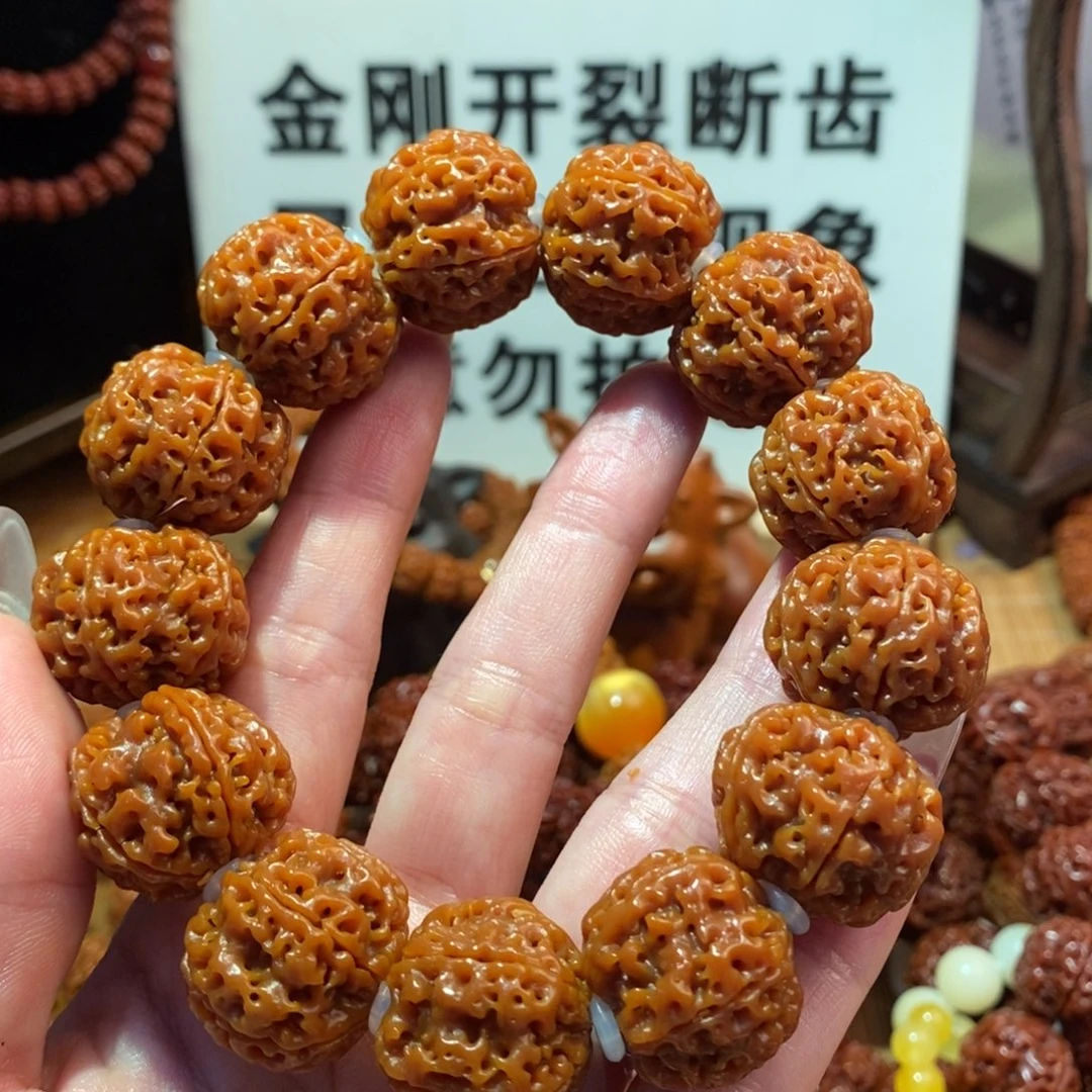 金刚菩提手串225。无尘。