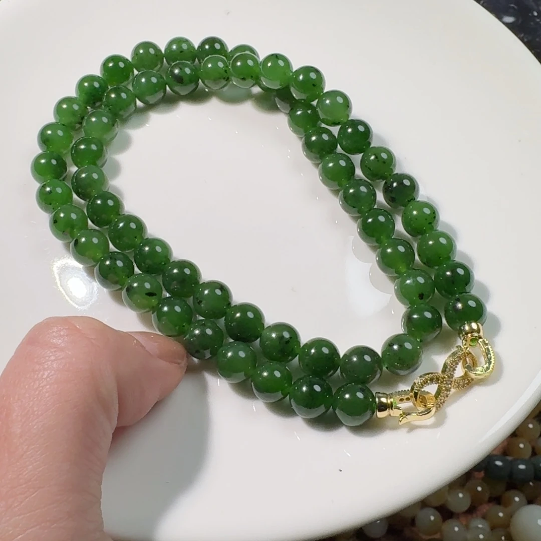 和田玉手串未镶嵌