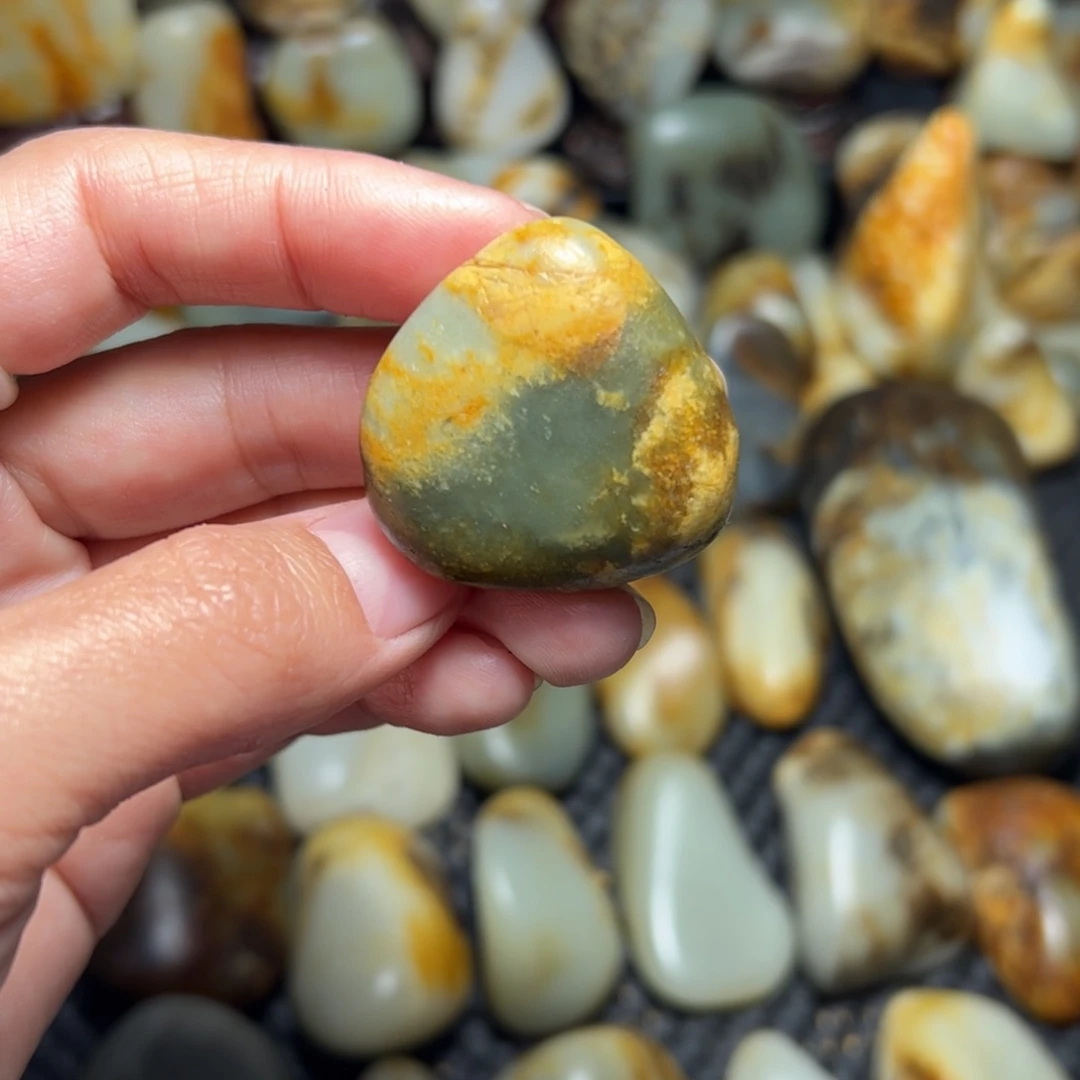 和田玉（青玉）A47未镶嵌