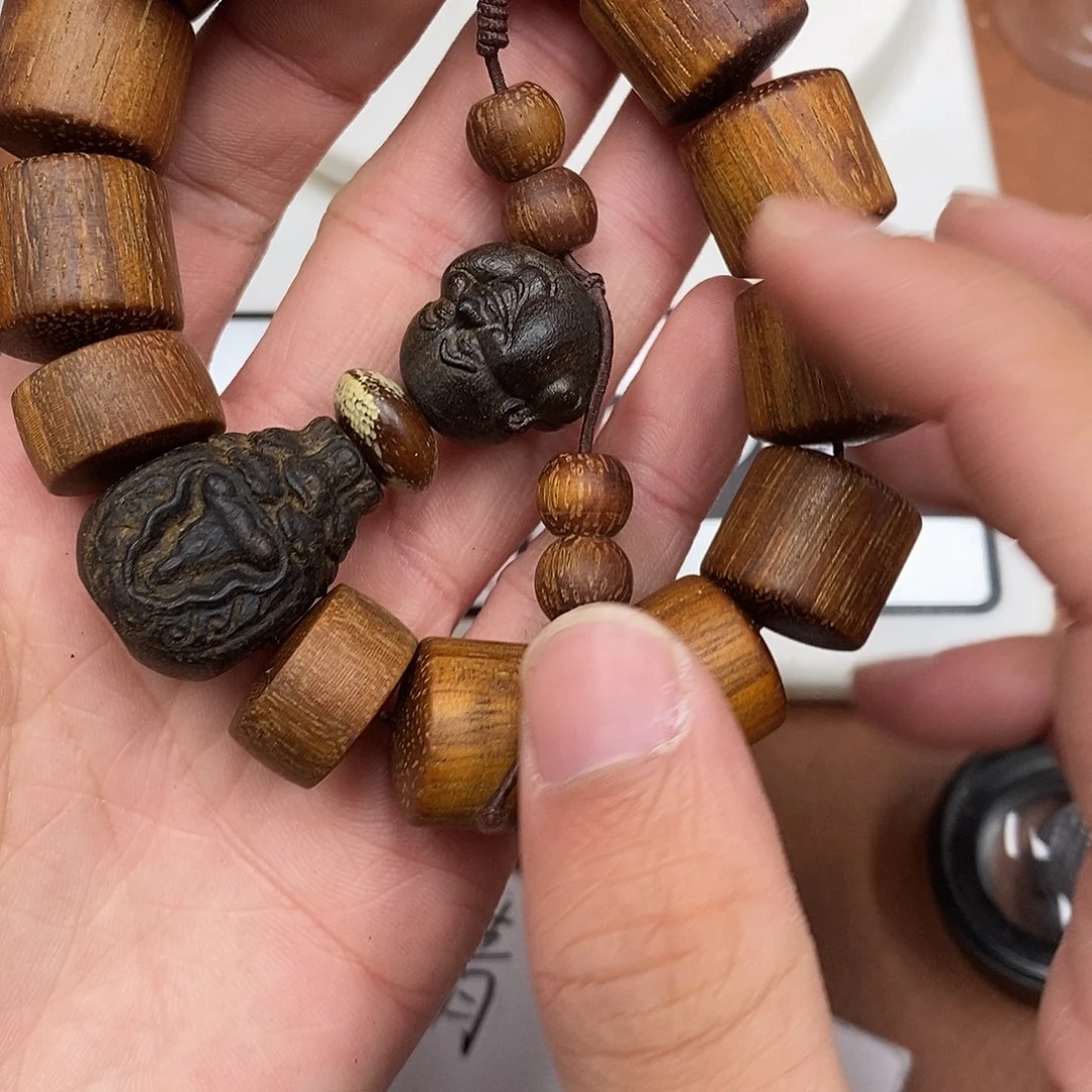 沉香香囊沉香虫漏