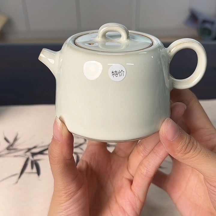 龙泉云间青瓷小米茶器
