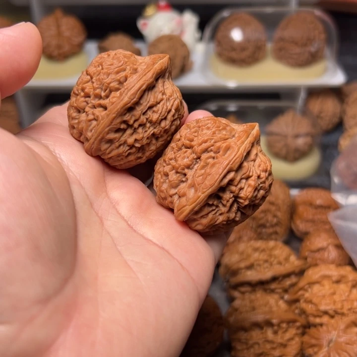 把件文玩核桃36全品大蒜头