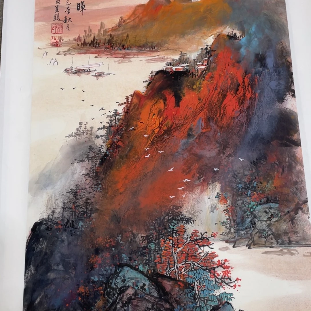 国画霍晓方老师作品欣赏
