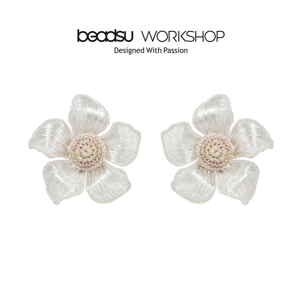 铜合金耳饰 beadsu workshop 植物誌 茱萸花耳环 耳针款 WE3188A