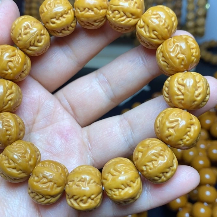 猴头核桃手串猴头