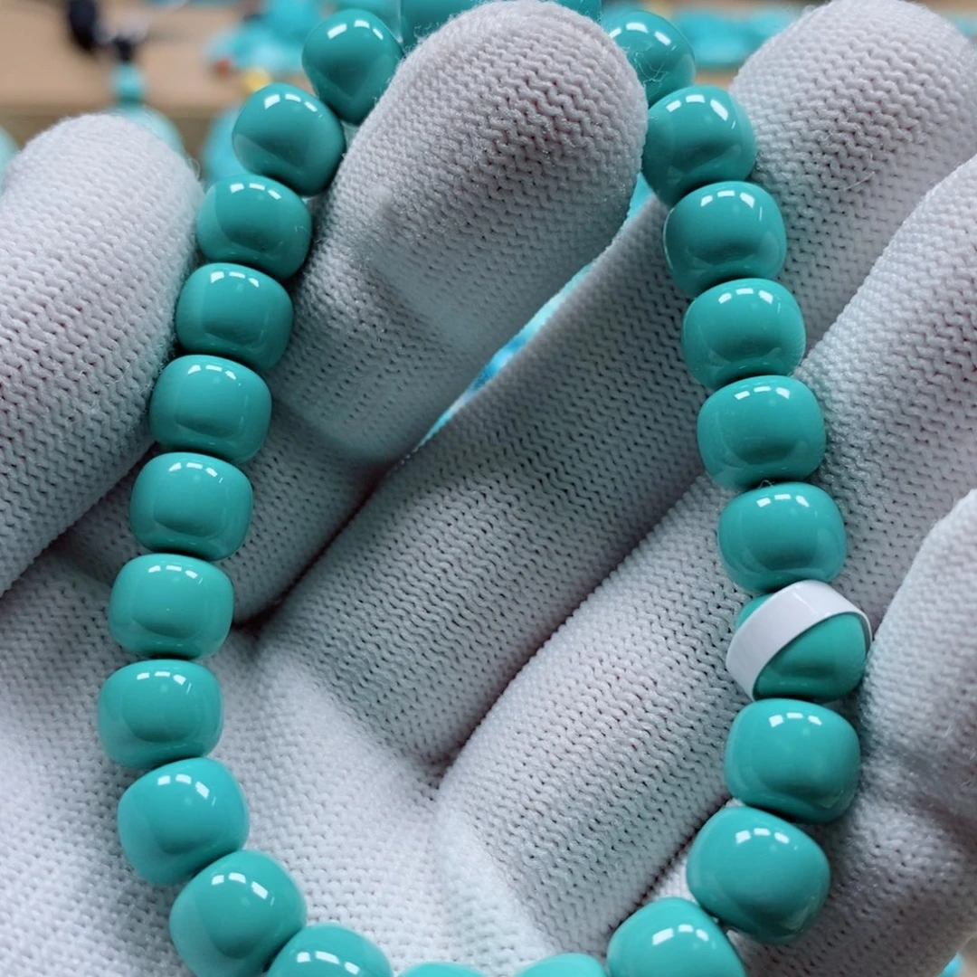 绿松石珠宝奇石未镶嵌小*猫