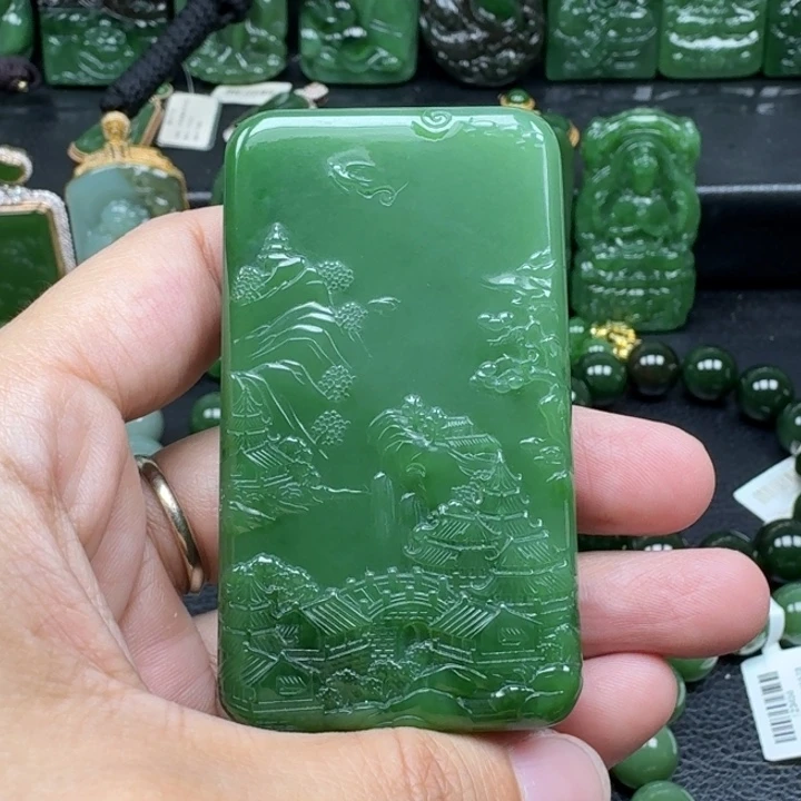 颈饰未镶嵌和田玉