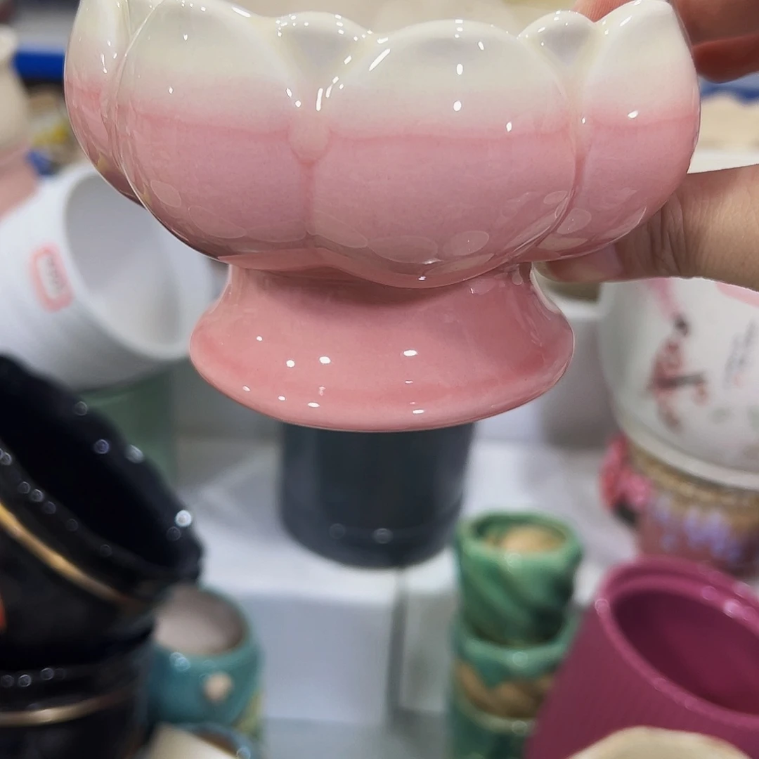 外贸尾单陶瓷花盆凑10米包邮