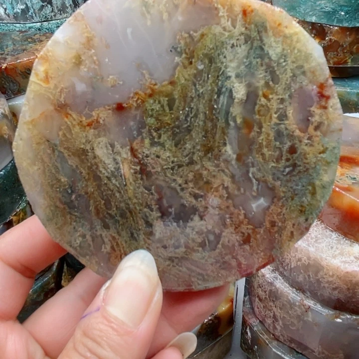 定制玛瑙秋定制水草玛瑙手镯