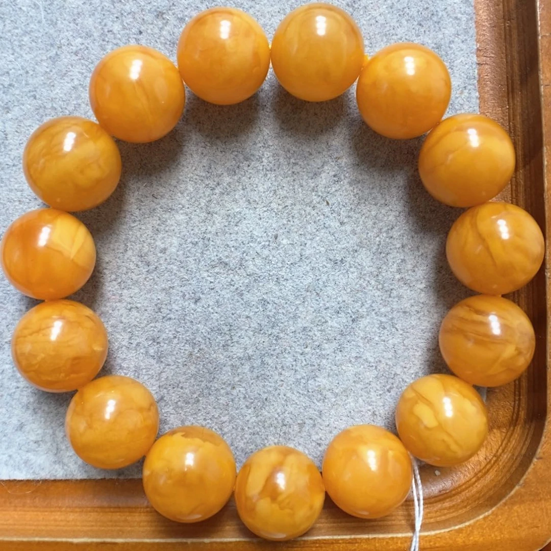 蜜蜡手串未镶嵌蜜蜡手串