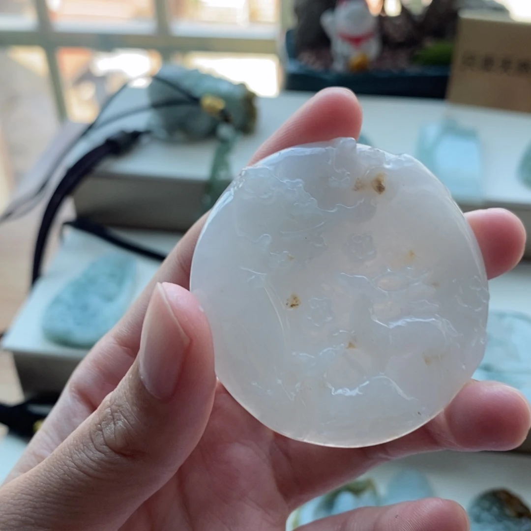 【闪购商品】颈饰未镶嵌翡翠天然缅甸翡翠