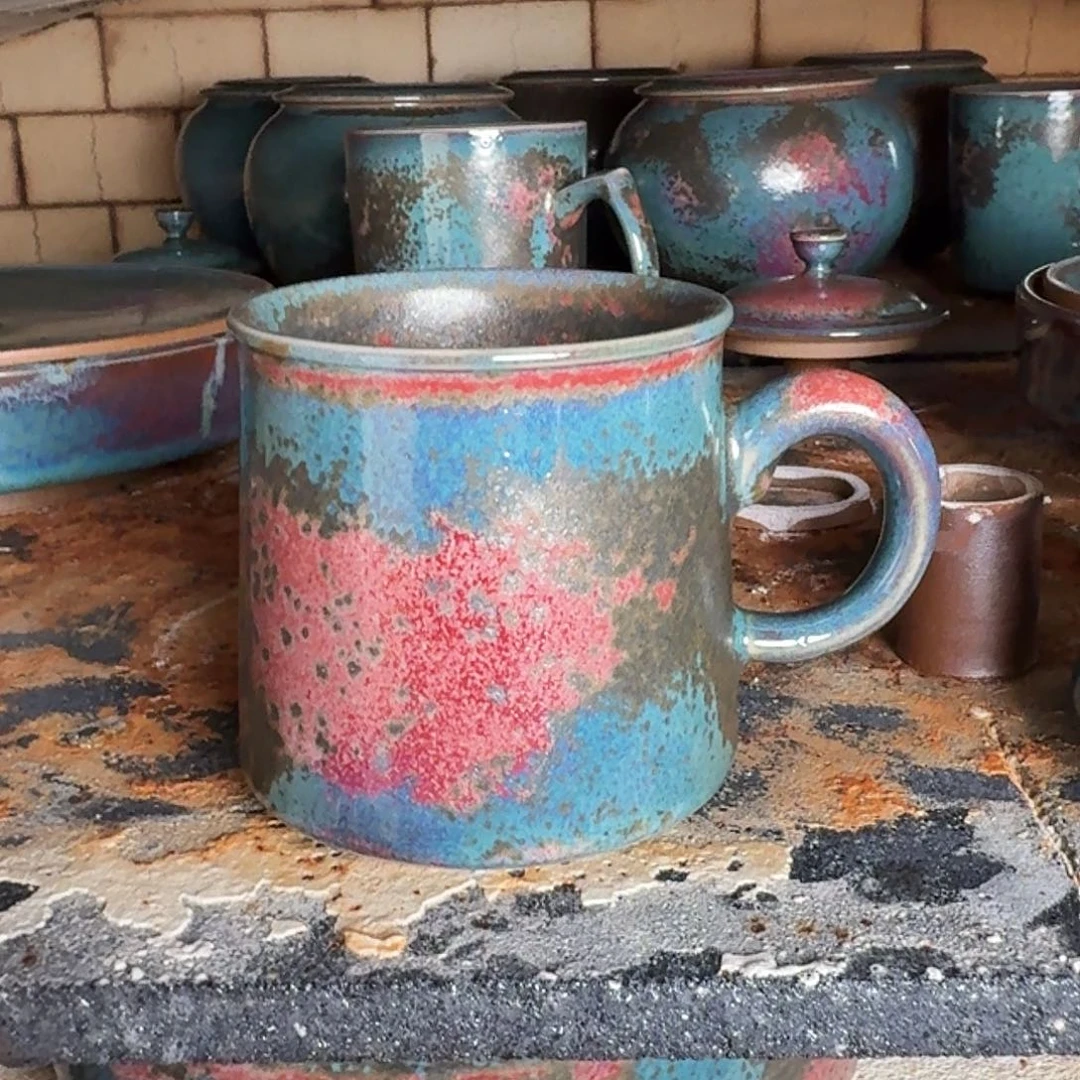 瓷片2025钧瓷王建勋老师开窑直播