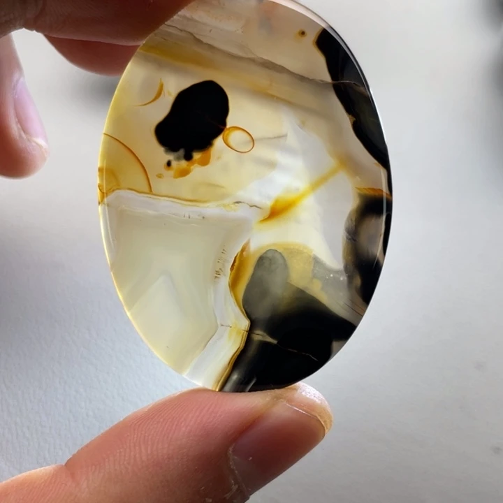 玛瑙/玉髓颈饰未镶嵌哦*