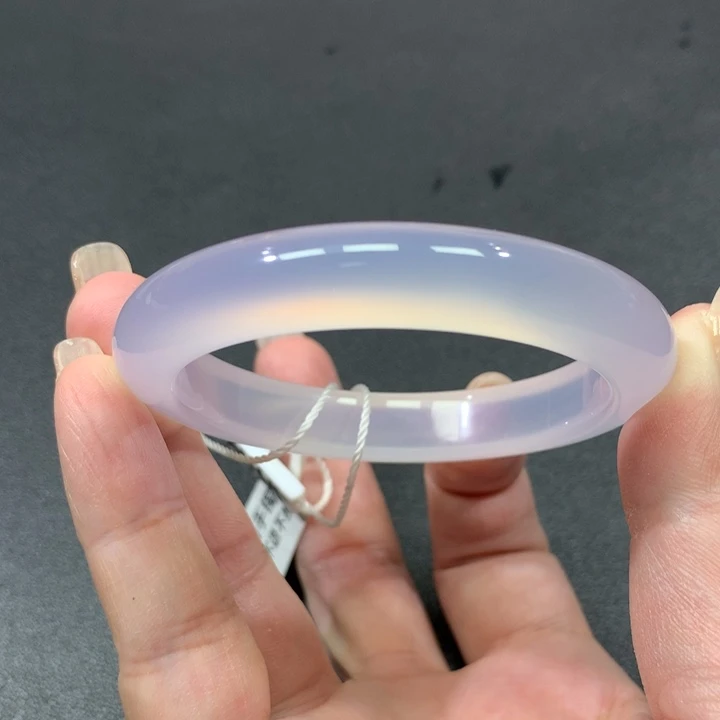 蓝***e玛瑙/玉髓未镶嵌手镯