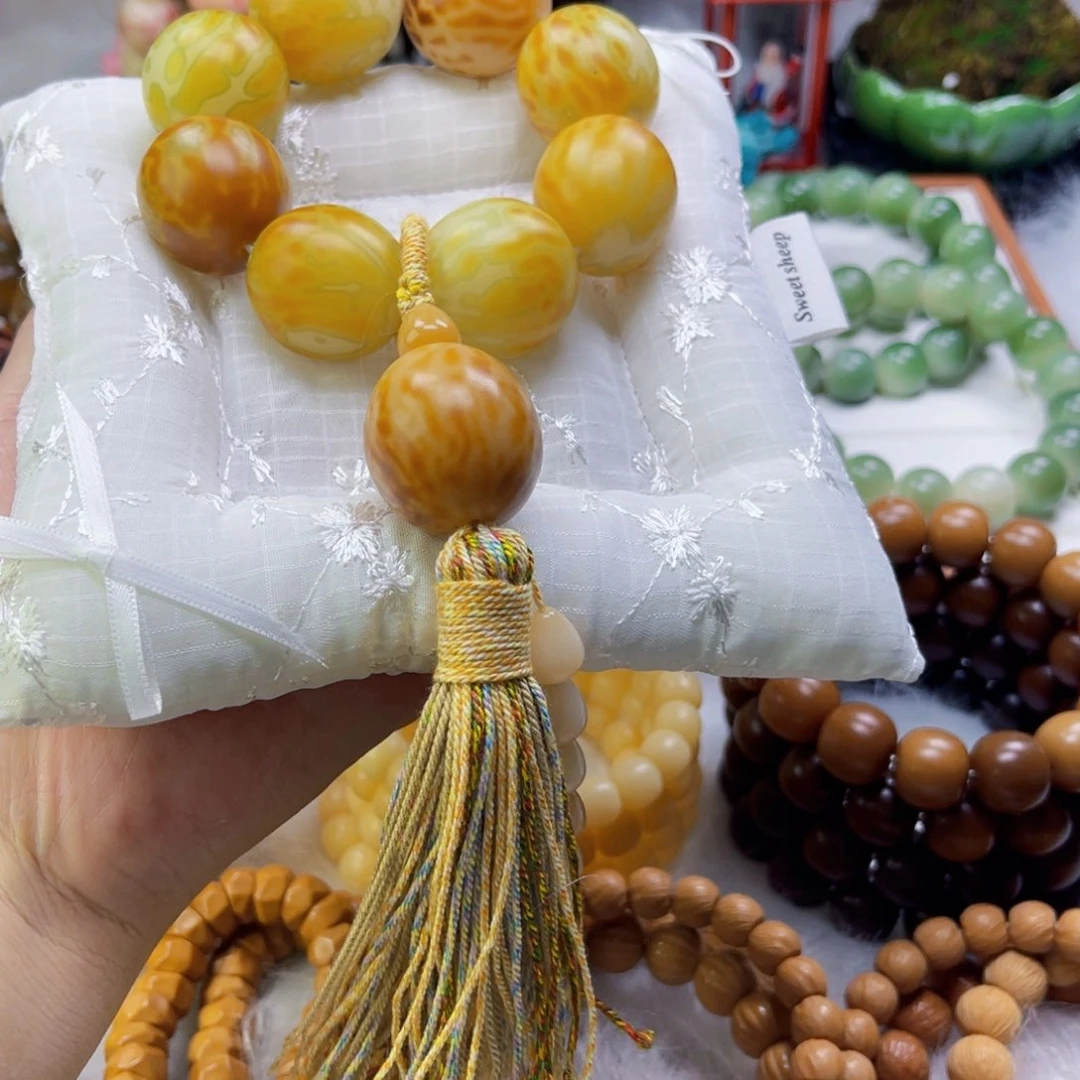 手串菩提根/象牙果卡26地图干磨