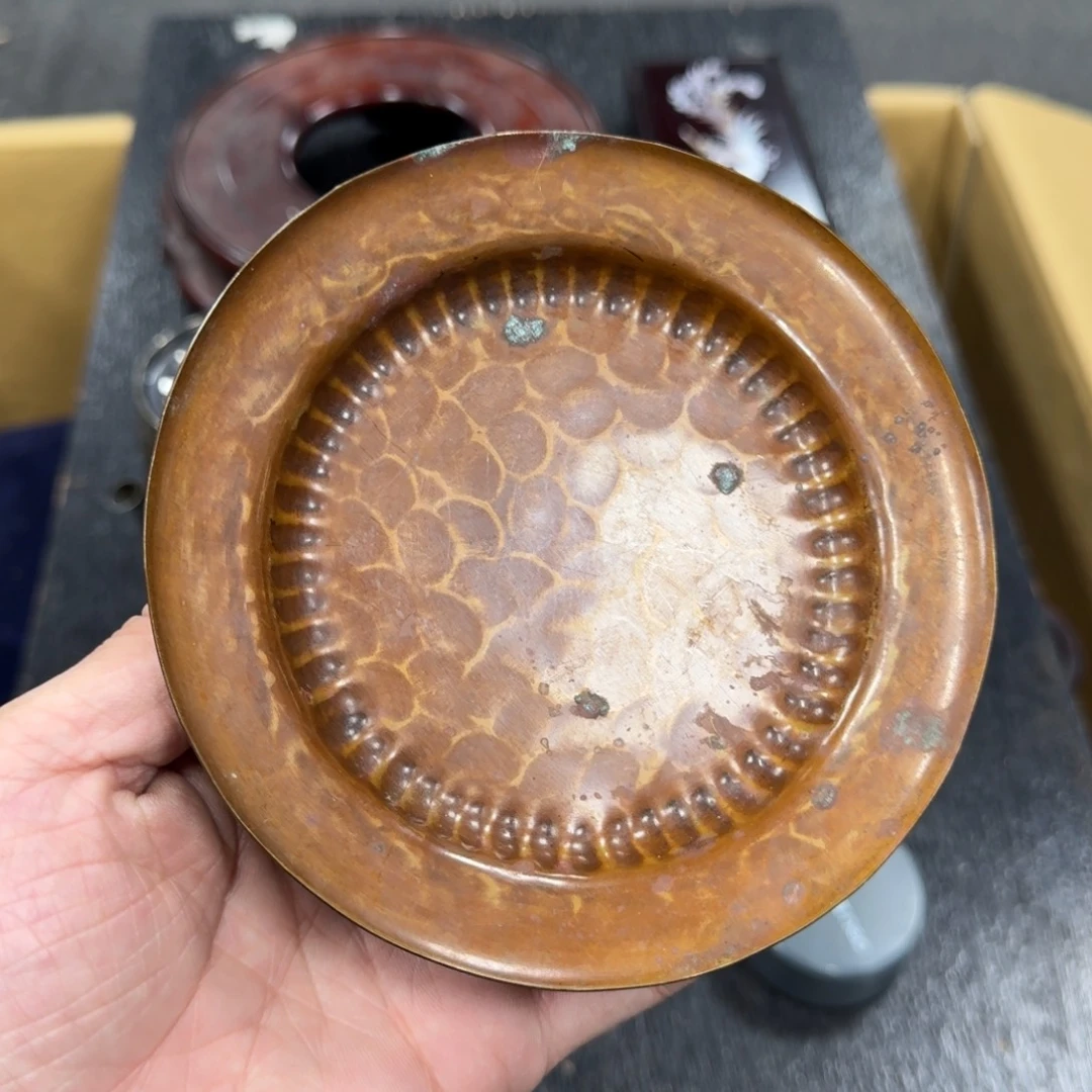 铜日本中古工艺品摆件