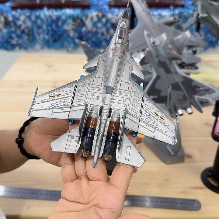 合金歼15飞机模型