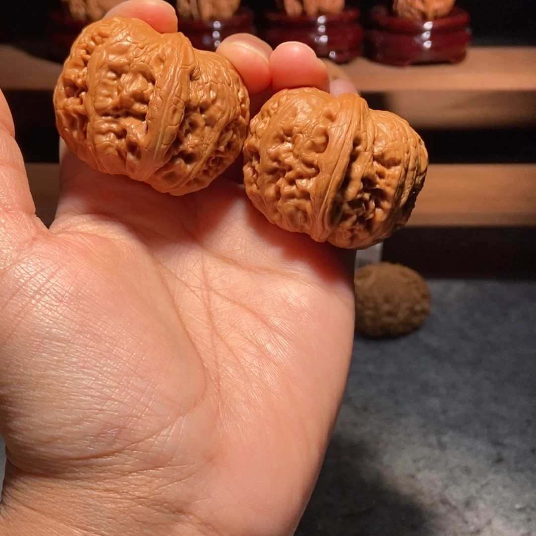 核桃手串/手链平谷元宝海豚头41