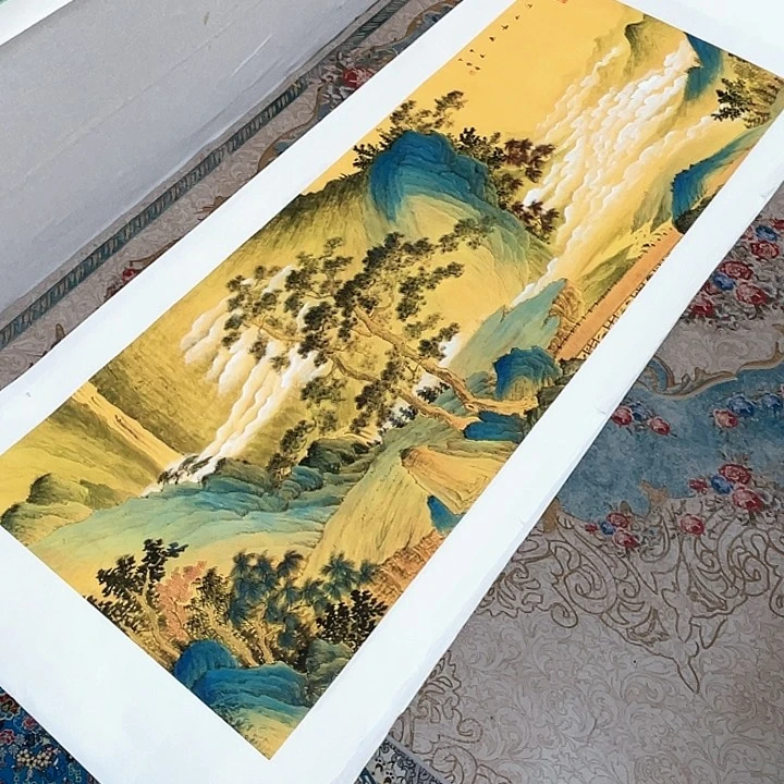 国画书画描金拓染金石传拓手写
