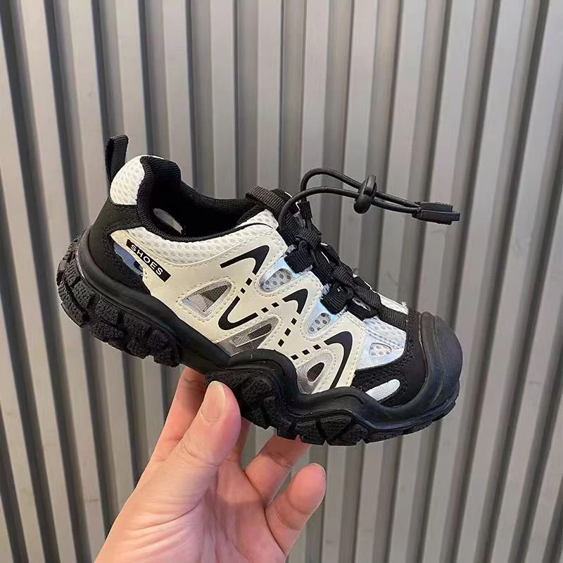 网面运动鞋时尚百搭洞洞鞋休闲鞋儿童