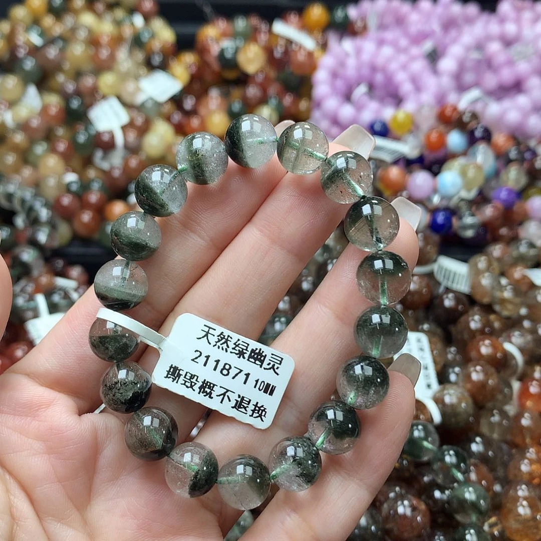 水晶手链未镶嵌，