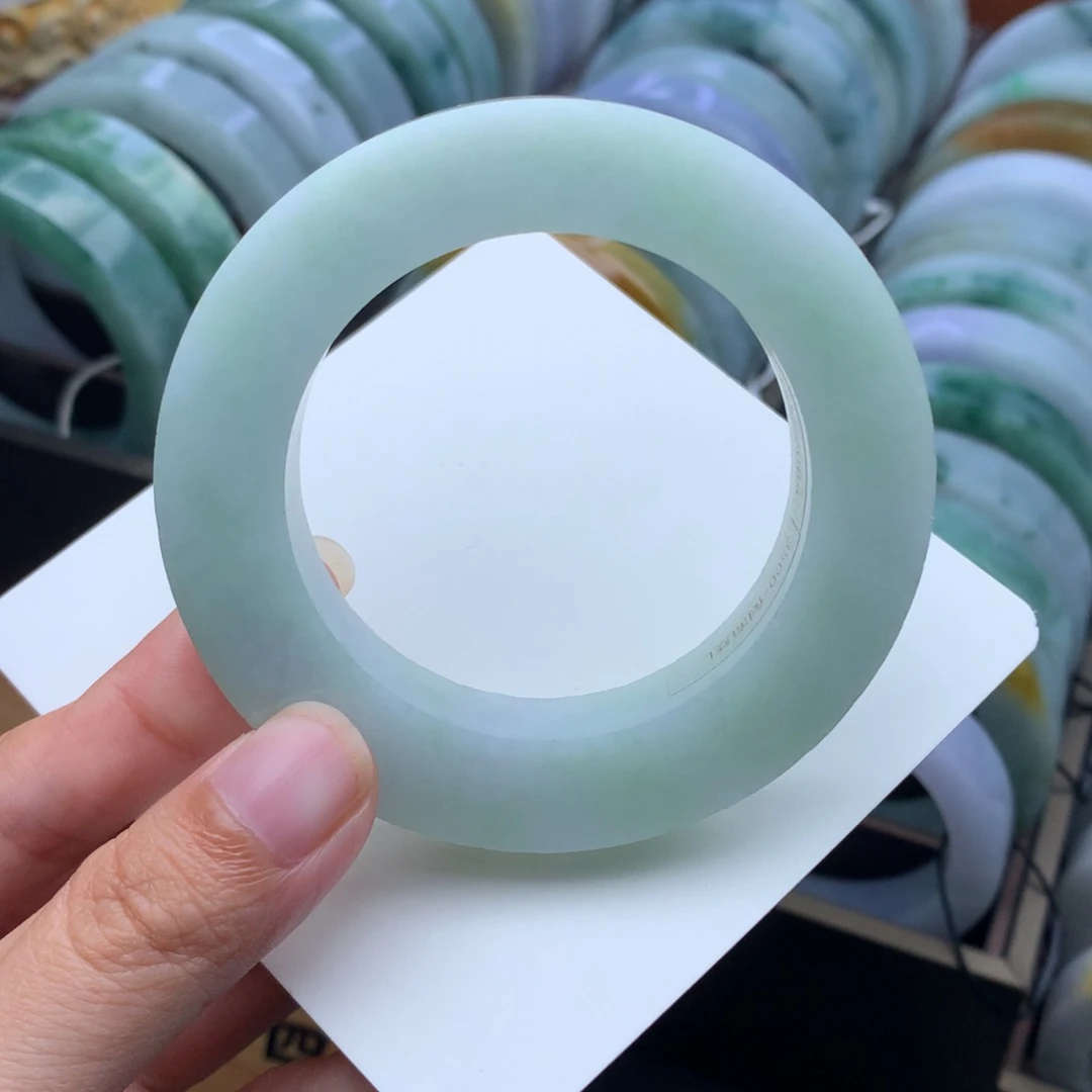 未镶嵌定制手镯定制翡翠定制51-58