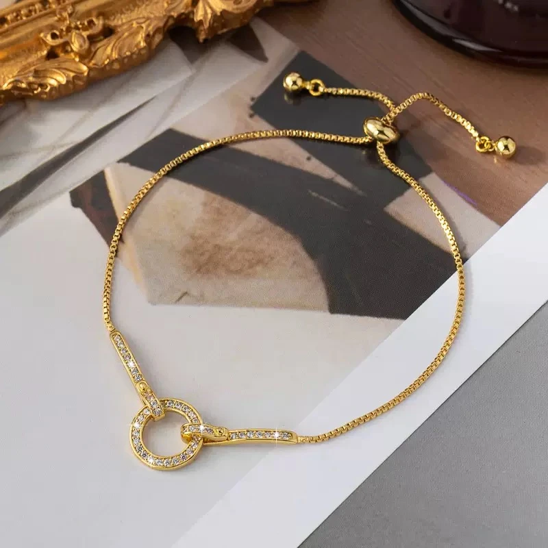 铜合金耳饰 几何活动圆圈