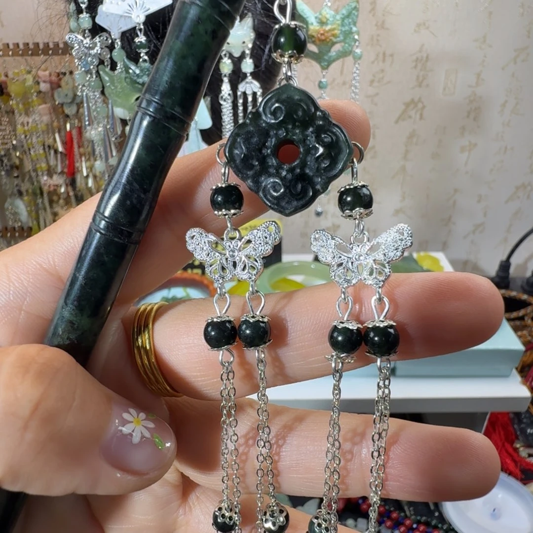 未镶嵌岫玉发簪福利款