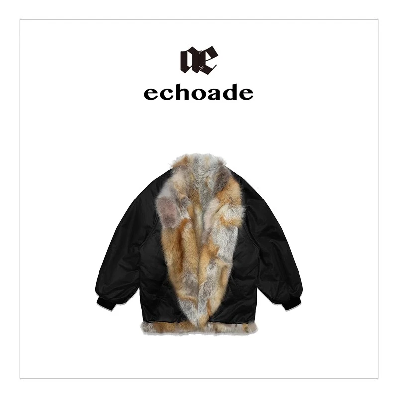 【茉舍】ECHOADE 飞行夹克改良外套EA244P1109W-3980