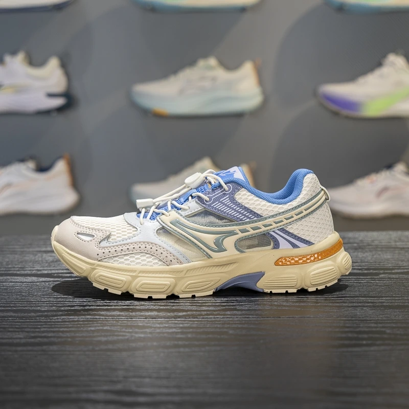 李宁方舟SE儿童休闲鞋2025夏季男女童网面透气轻便运动鞋YKCV064