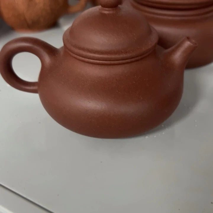 茶案紫砂紫泥容天120cc