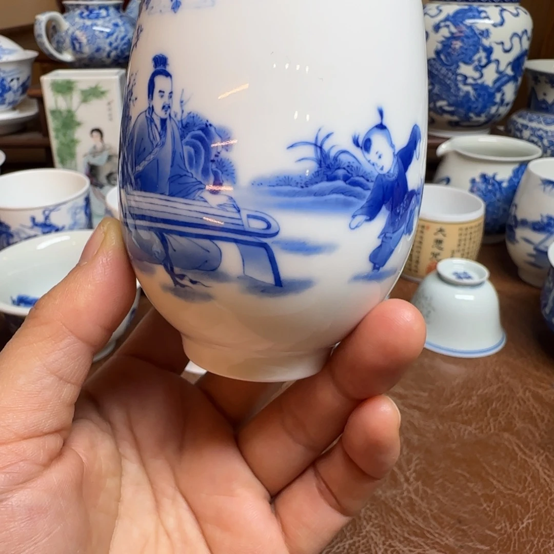 陶摆件今天晚上的月亮好圆