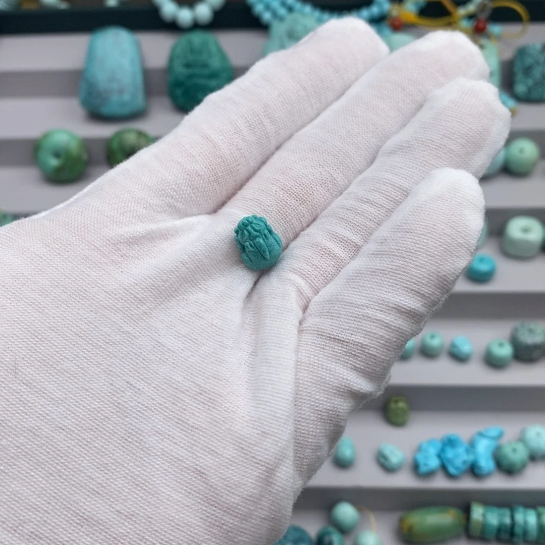 未镶嵌绿松石卡8貔貅