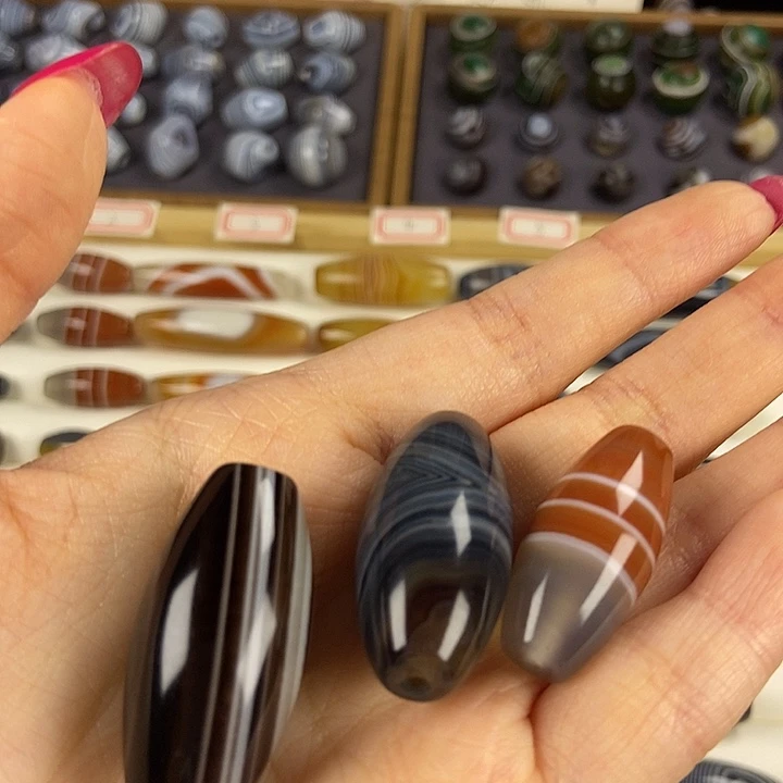 玛瑙/玉髓合金手链