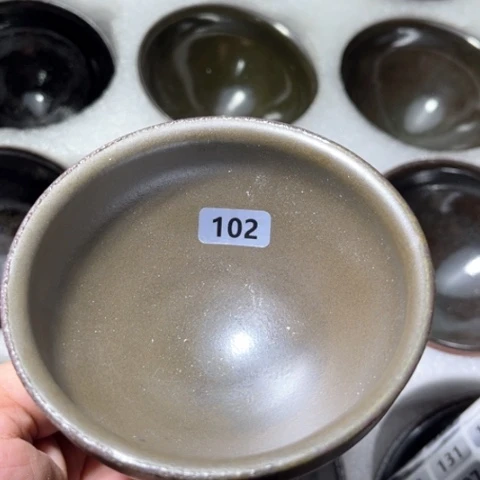 茶盏原矿原釉柴烧建盏