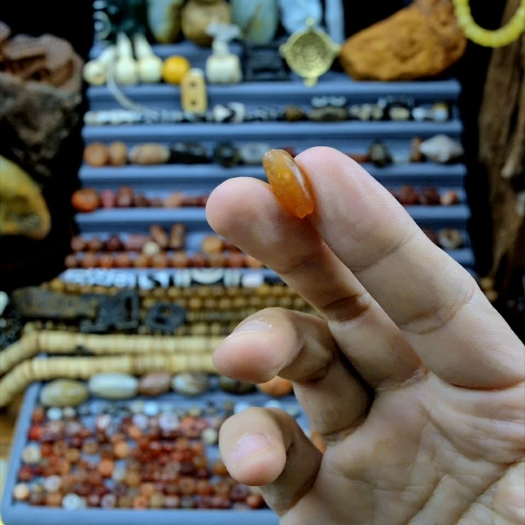 九***野玛瑙/玉髓未镶嵌颈饰d15n639p01y8on1