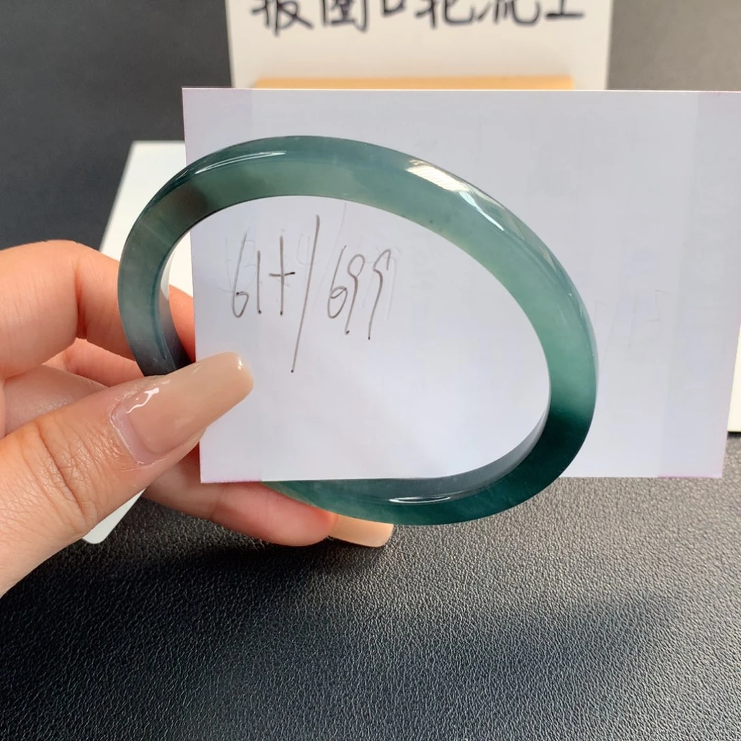 翡翠未镶嵌手镯天然翡翠