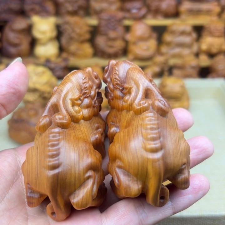 上***水柏木（崖柏）崖柏手把件