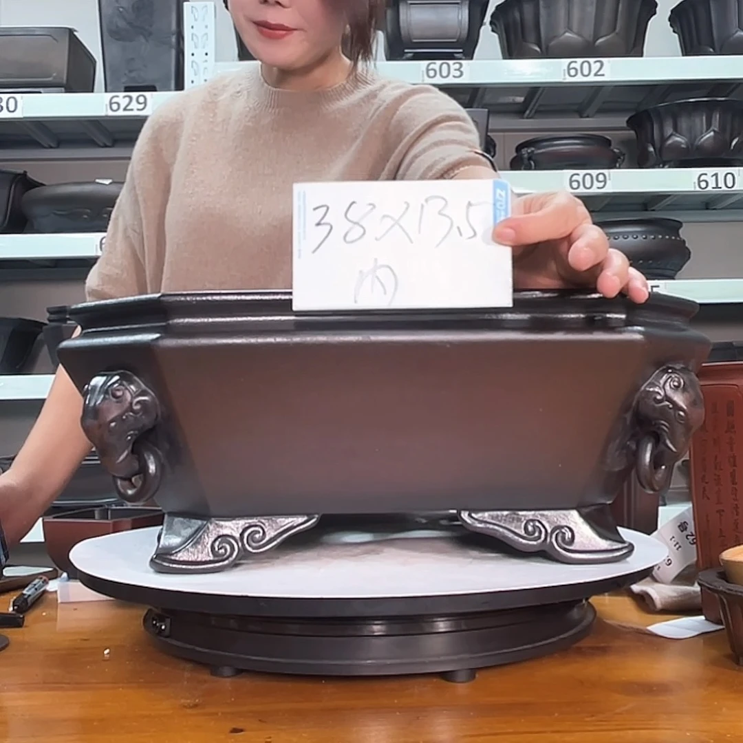 紫砂花盆宜兴紫砂16号